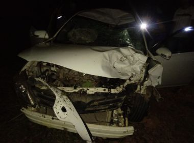 Nova Canaã: Tio e sobrinho morrem em batida de moto com carro na BA-262