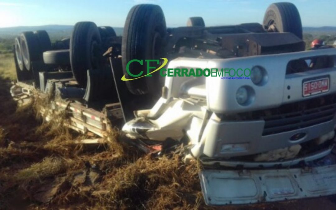 Brumado: Condutor morre ao tombar veículo