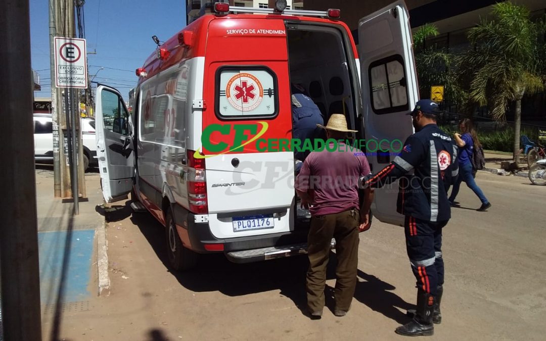 LEM: Homem passa mal em fila de banco
