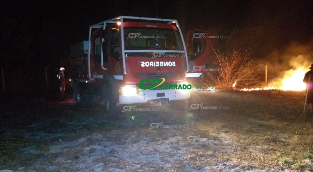 LEM: Corpo de bombeiros controla incêndio no Bairro Bom Recreio